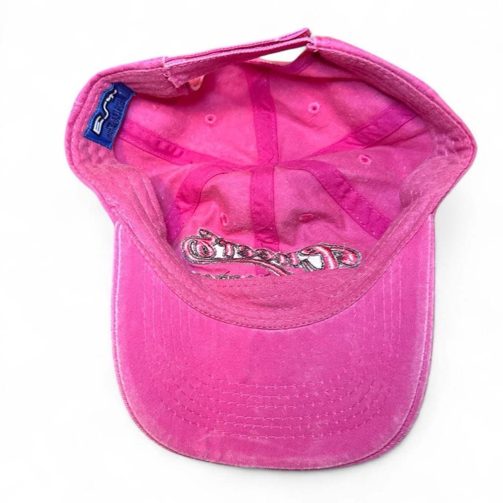 NEW ESY Cheers Boston Vintage 80s Faded Pink Dad Baseball Cap — OS - Picture 4 of 6